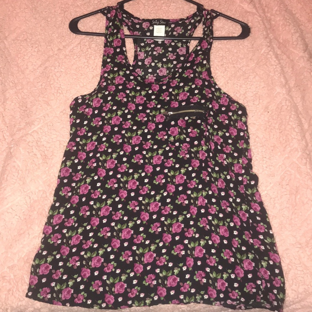 Floral Tank Top